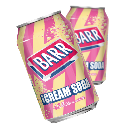  Barr Cream Soda Can 